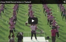 La Thaïlande bat le record du monde de hula hoop